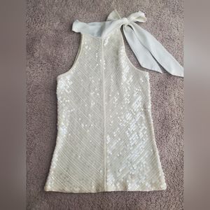 White House Black Market Sequin Top in X-Small
